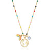 Collana Donna Chakra Brosway BHKN059 Viaggi In Acciaio Colore Oro