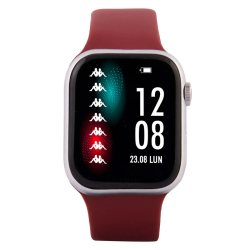 Orologio Smartwatch Uomo Kappa Prime KW-P010 Due Cinturini in Silicone Bordeaux