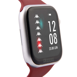 Orologio Smartwatch Uomo Kappa Prime KW-P010 Due Cinturini in Silicone Bordeaux