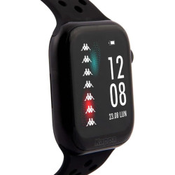 Orologio Smartwatch Uomo Kappa Prime KW-P007 Due Cinturini in Silicone Grigio e Nero