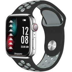 Orologio Smartwatch Uomo Kappa Prime KW-P005 Cinturino in Silicone Grigio