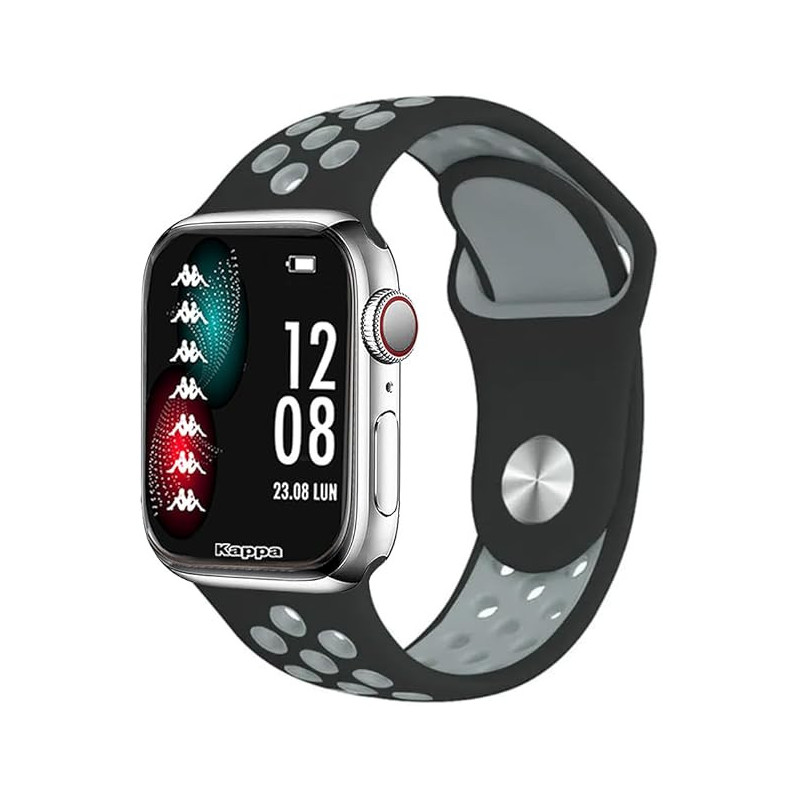 Orologio Smartwatch Uomo Kappa Prime KW-P005 Cinturino in Silicone Grigio Orologio Smartwatch Uomo Kappa Prime KW-P005 Cinturino in Silicone Grigio