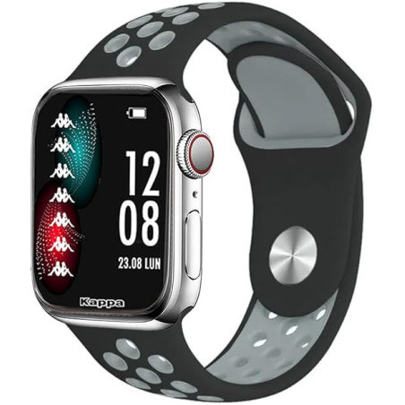Orologio Smartwatch Uomo Kappa Prime KW-P005 Cinturino in Silicone Grigio