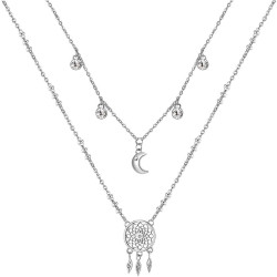 Women's necklace Brosway Chakra BHKN066 in steel Acchiappasogno