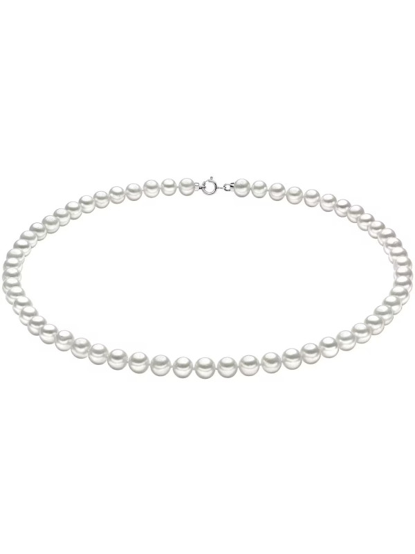 Collana Donna Comete Easy Basic FWQ 102 AM in Oro 18 Kt Perle Coltivate 4,5/5mm