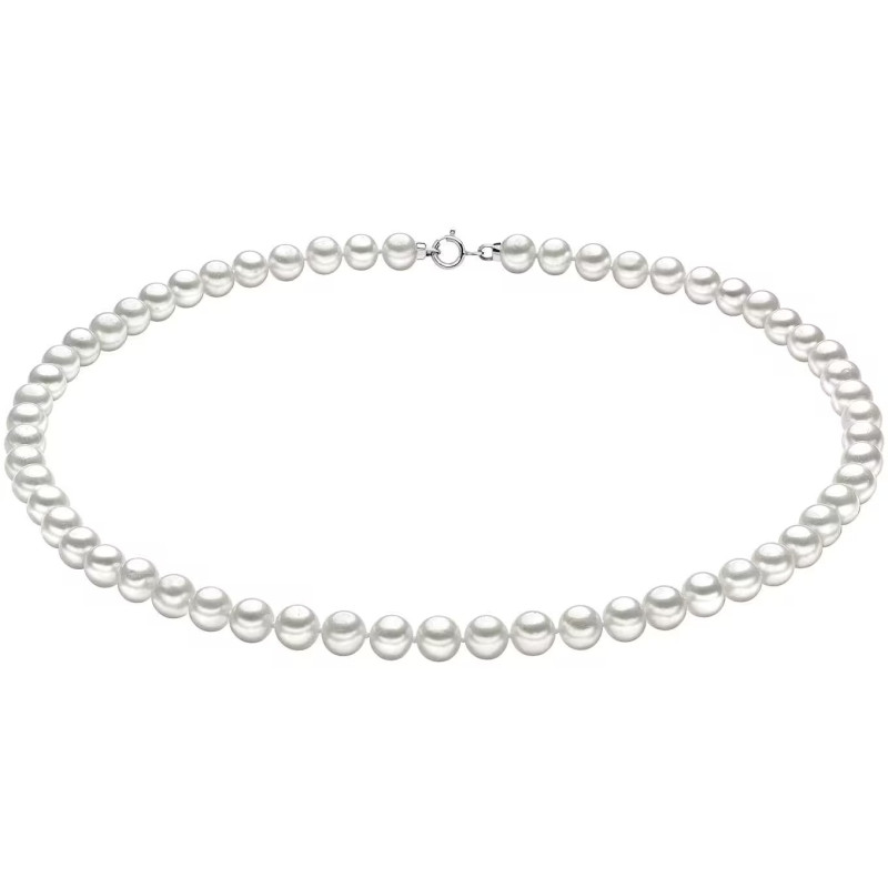 Collana Donna Comete Easy Basic FWQ 103 AM in Oro 18 Kt Perle Coltivate 5/5.5mm Collana Donna Comete Easy Basic FWQ 103 AM in Oro 18 Kt Perle Coltivate 5/5.5mm