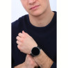 Orologio Smartwatch Uomo LiuJo SWLJ072 Cassa in Zinco e Cinturino Silicone Nero