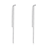 Orecchini Donna Brosway Desideri BEIE003 in Acciaio Colore Argento con Zirconi