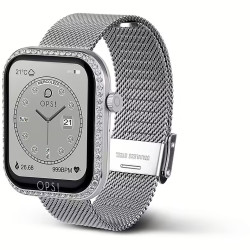 Orologio Smartwatch Donna Ops Objects Call Diamonds OPSSW-43 in Acciaio Silver Milano