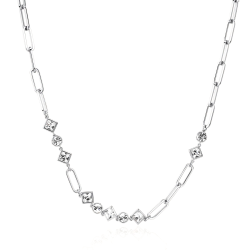 Collana Donna Brosway EMPHASIS BEH05 in Acciaio 316L Silver OEM Originale