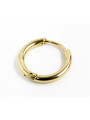 Mono Orecchino Unisex Cerchio Marlù 2OR0050G in Acciaio Pvd Oro 16mm