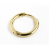 Mono Orecchino Unisex Cerchio Marlù 2OR0050G in Acciaio Pvd Oro 16mm
