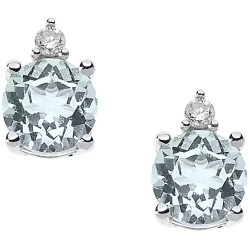Orecchini Donna Comete Storia Di Luce ORB 879 in Oro 750% con Diamanti e Rubino
