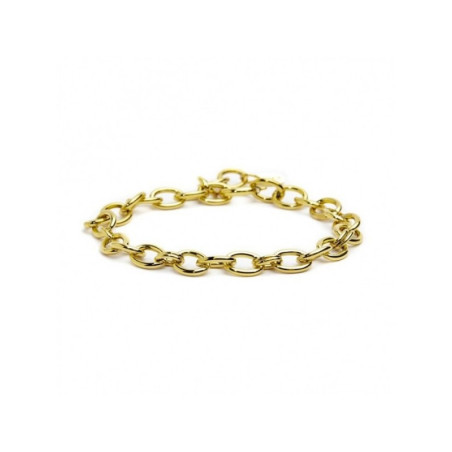 Bracciale Donna Marlù Be Woman 2BR0089G In Acciaio Colore Pvd Oro Catena Maglia