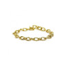 Bracciale Donna Marlù Be Woman 2BR0089G In Acciaio Colore Pvd Oro Catena Maglia