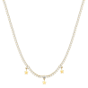 Collana Tennis Donna Brosway Desideri Sogno BEIN005 Colore Oro con Zirconi