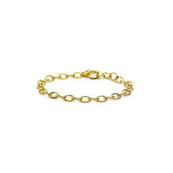 Bracciale Donna Marlù Be Woman 2BR0091G Catena a Maglia in Acciaio Oro Giallo