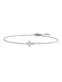 Bracciale Donna Marlù Time To 18BR084 cin Acciaio con Croce e Cristalli 16 cm