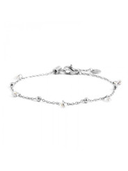 Bracciale Donna Marlù Be Woman 2BR0061-W cin Acciaio con Cristalli e Sfere