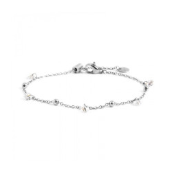 Bracciale Donna Marlù Be Woman 2BR0061-W cin Acciaio con Cristalli e Sfere