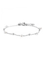 Bracciale Donna Marlù Be Woman 2BR0061-W cin Acciaio con Cristalli e Sfere