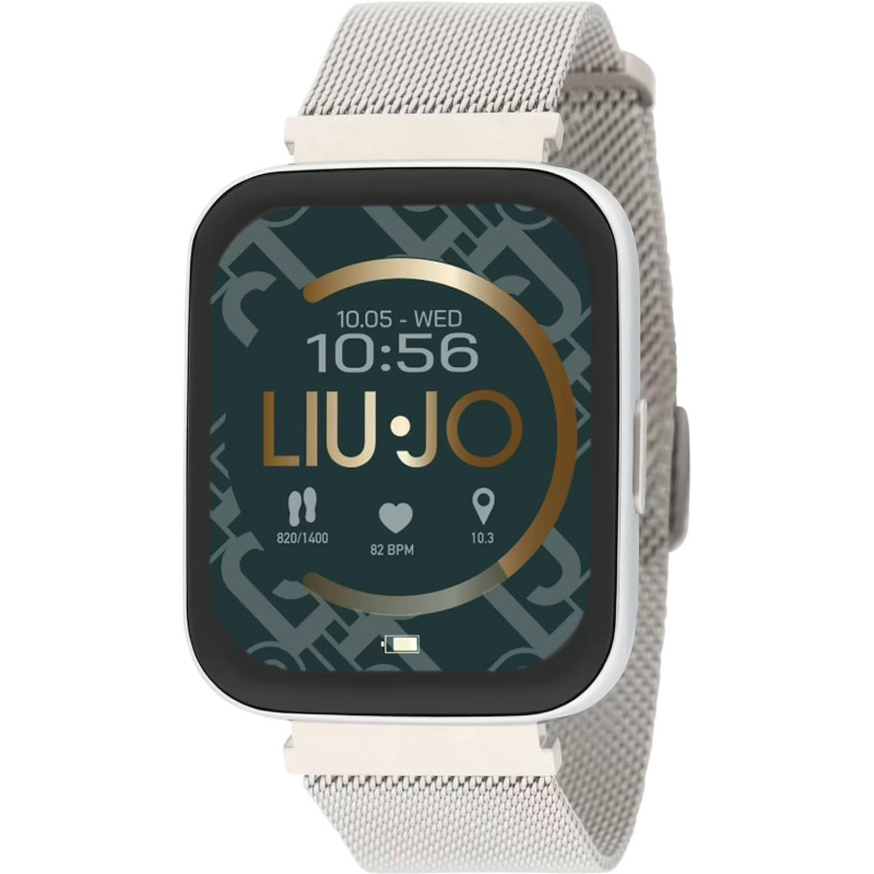 Orologio Unisex Smartwatch Voice Slim Silver Liujo SWLJ081 in Acciaio Silver Touch Orologio Unisex Smartwatch Voice Slim Silver Liujo SWLJ081 in Acciaio Silver Touch