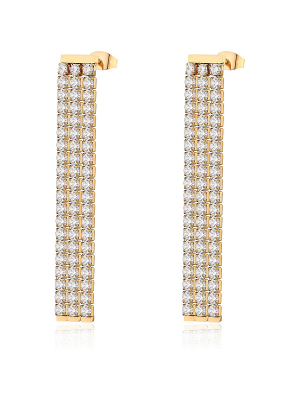 copy of Orecchini Donna Brosway Desideri BEIE001 in Acciaio Colore Silver con Zirconi