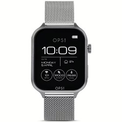 Orologio Smartwatch Uomo Ops Objects Call Diamonds OPSSW-44 in Acciaio Silver Milano