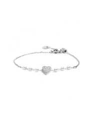 Bracciale Donna Marlù Nel Mio Cuore 15BR067-W Cuore con Cristalli Bianchi