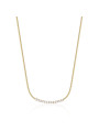 Collana Donna Brosway Affinity BEIN007 in Acciaio Colore Oro con Zirconi