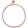 Bracciale donna Tennis Brosway BEI023 in Acciaio Oro Rosa con Albero della Vita