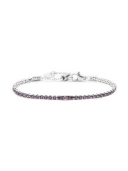 Bracciale Donna Marlù Tennis 31BR0006-P in Acciaio Silver e Zirconi