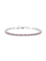 Bracciale Donna Maralù Tennis 31BR0007-LF Sparkles Colorful in Acciaio Rosa