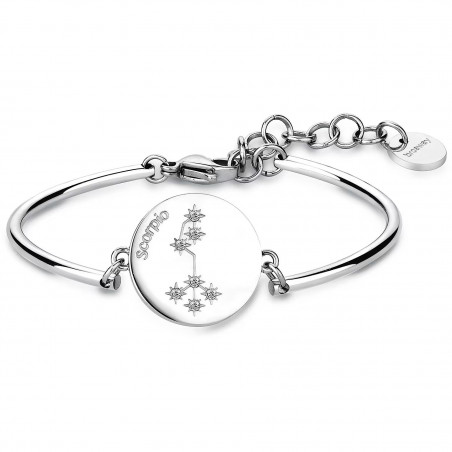 Bracciale Donna Brosway Zodiaco Chakra BHK18 in Acciaio Silver Zodiaco Scorpione