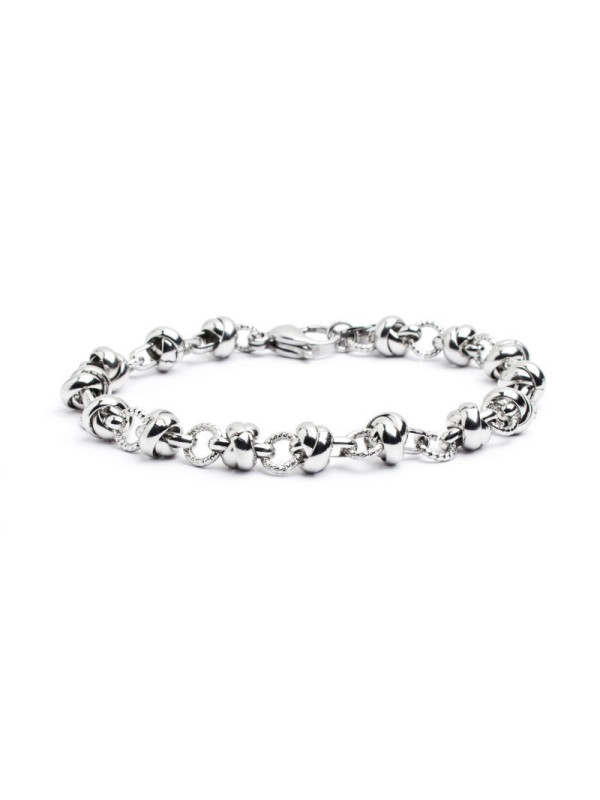 Bracciale Donna Marlù Catena 15BR033 in Acciaio SIlver