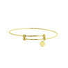 Bracciale Donna Rigido Marlù 18BR073G in Acciaio Colore Oro Giallo