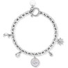 Bracciale Donna Brosway Chakra BHKB127 in Acciaio Silver con Rosa dei Venti