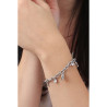 Bracciale Donna Brosway Chakra BHKB127 in Acciaio Silver con Rosa dei Venti
