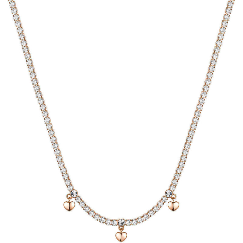Collana da Donna Tennis Brosway BEIN003 Desideri Finitura Oro Rosa e Zirconi Collana da Donna Tennis Brosway BEIN003 Desideri Finitura Oro Rosa e Zirconi