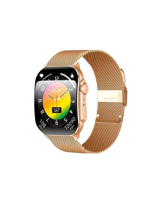 Orologio Smartwatch Unisex Smarty 2.0 SW080G Display Amoled Cinturino Acciaio Rosè