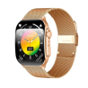 Orologio Smartwatch Unisex Smarty 2.0 SW080G Display Amoled Cinturino Acciaio Rosè