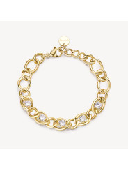 Bracciale Donna Brosway Ribbon BBN40 in Acciaio Pvd Oro Giallo