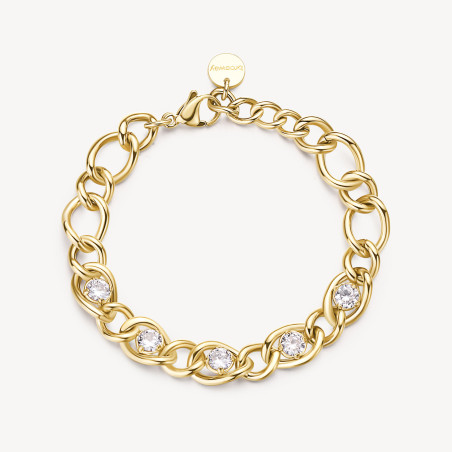Bracciale Donna Brosway Ribbon BBN40 in Acciaio Pvd Oro Giallo