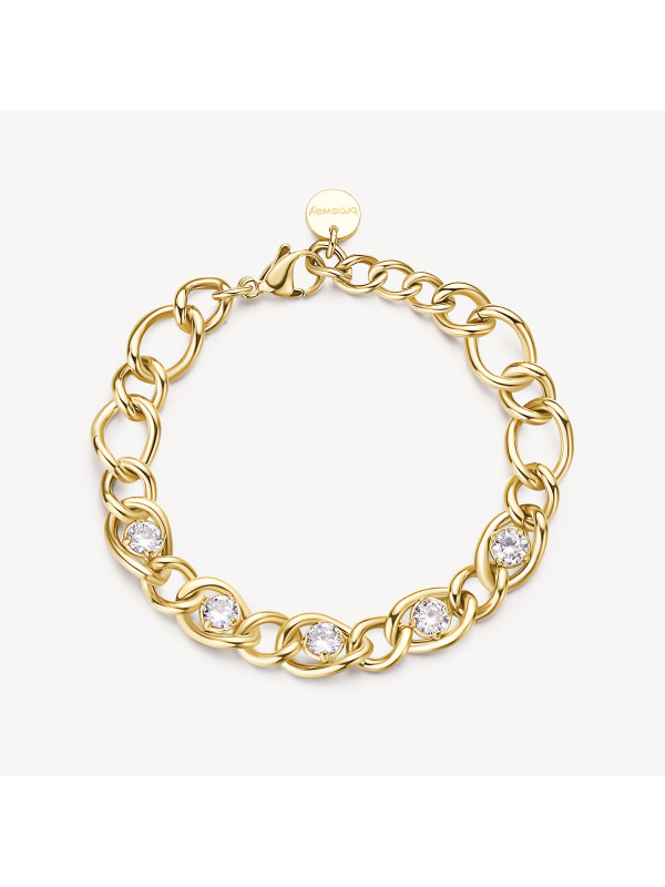 Bracciale Donna Brosway Ribbon BBN40 in Acciaio Pvd Oro Giallo
