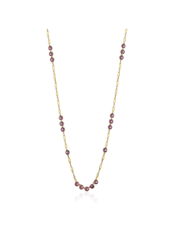 Collana Donna Brosway Affinity BFF155 in Acciaio Colore Oro con Zircon