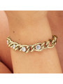 Bracciale Donna Brosway Ribbon BBN40 in Acciaio Pvd Oro Giallo