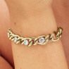 Bracciale Donna Brosway Ribbon BBN40 in Acciaio Pvd Oro Giallo