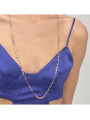 Collana Donna Brosway Affinity BFF155 in Acciaio Colore Oro con Zircon