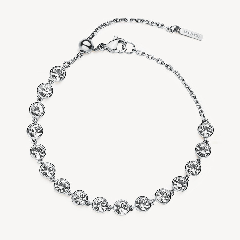 Bracciale Donna Brosway Symphonia BYM151 in Acciaio Silver con Cristalli Bracciale Donna Brosway Symphonia BYM151 in Acciaio Silver con Cristalli