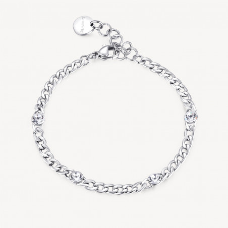 Bracciale Donna Brosway Symphonia BYM85 Catena in Acciaio Silver